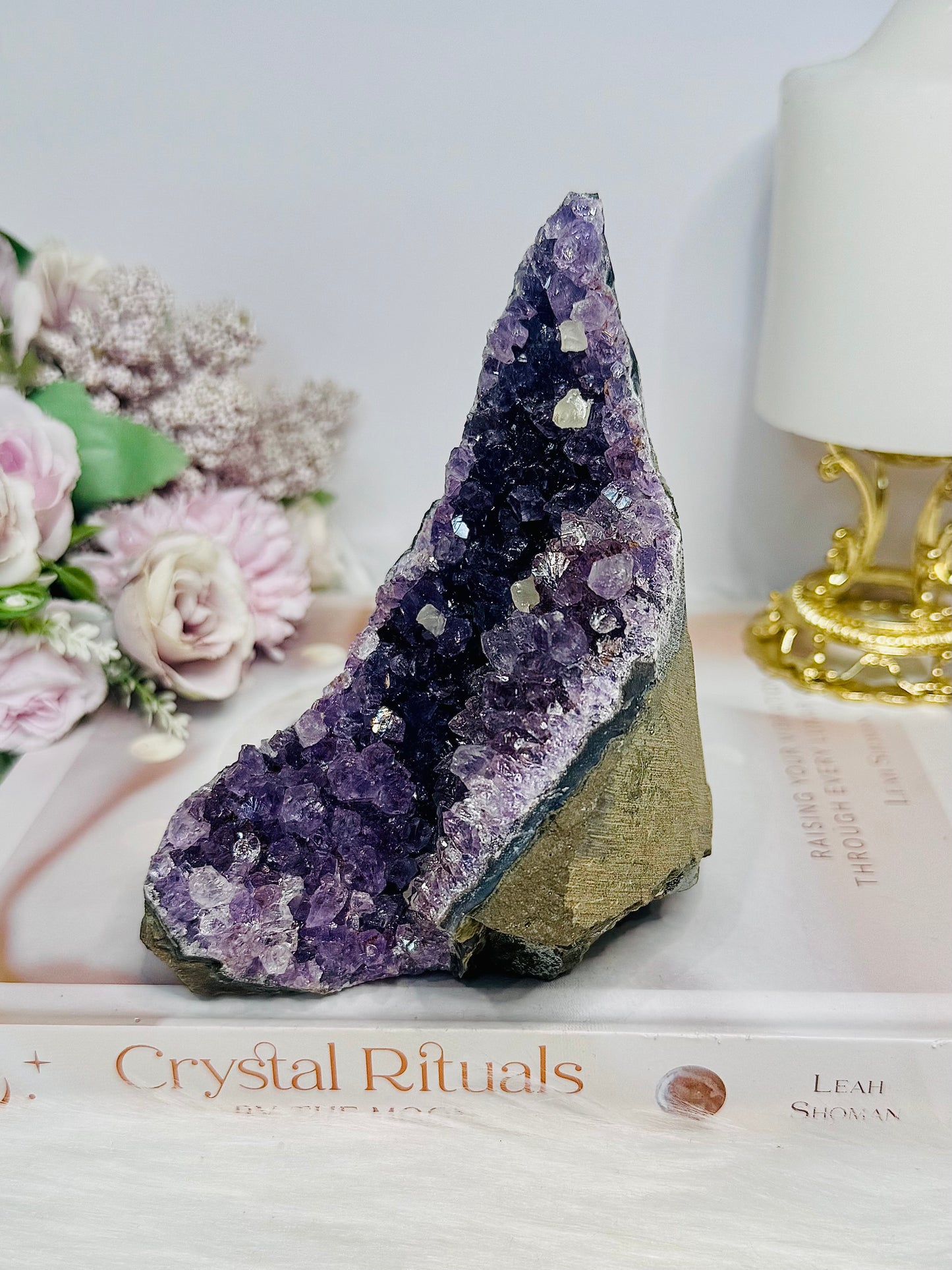 Natural Amethyst Base Cut Cluster 13cm 702g