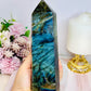 Large Labradorite Tower Full of Flash 18cm 738g
