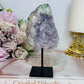 Absolutely Beautiful Angel Aura Amethyst Cluster On Stand From Brazil 12cm