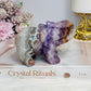 Amethyst X Mexican Lace Agate Elephant 11cm