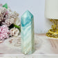 Sky Blue Quartz Tower 10cm