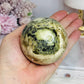 Large Serpentine Sphere on Stand 406g