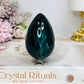 Large Bloodstone Egg on Stand 6.5cm