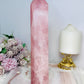 Large High Grade Rose Quartz Tower 25cm 1.08KG
