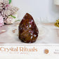 Ocean Jasper Carved Flame 6.5cm