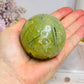 Prehnite Sphere On Stand 294g
