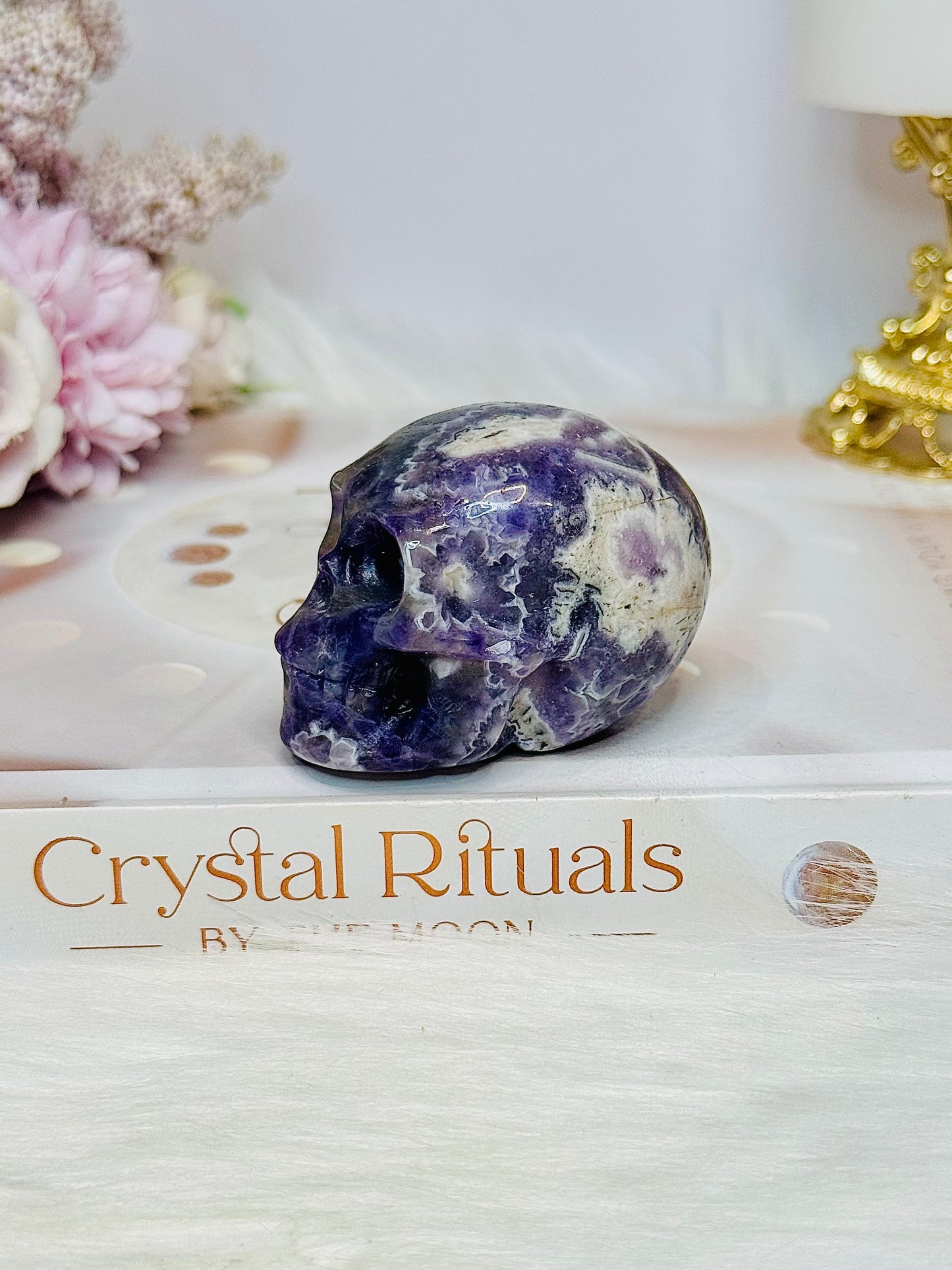 Chevron | Dream Amethyst Carved Skull 5.5cm