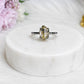 Herkimer Diamond Adjustable Ring