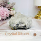 Quartz Cluster in Pyrite 8cm
