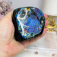 High Grade Spectrolite (Labradorite) Freeform from Finland - (Flash is all purple although it looks blue in pic) 8cm 374g