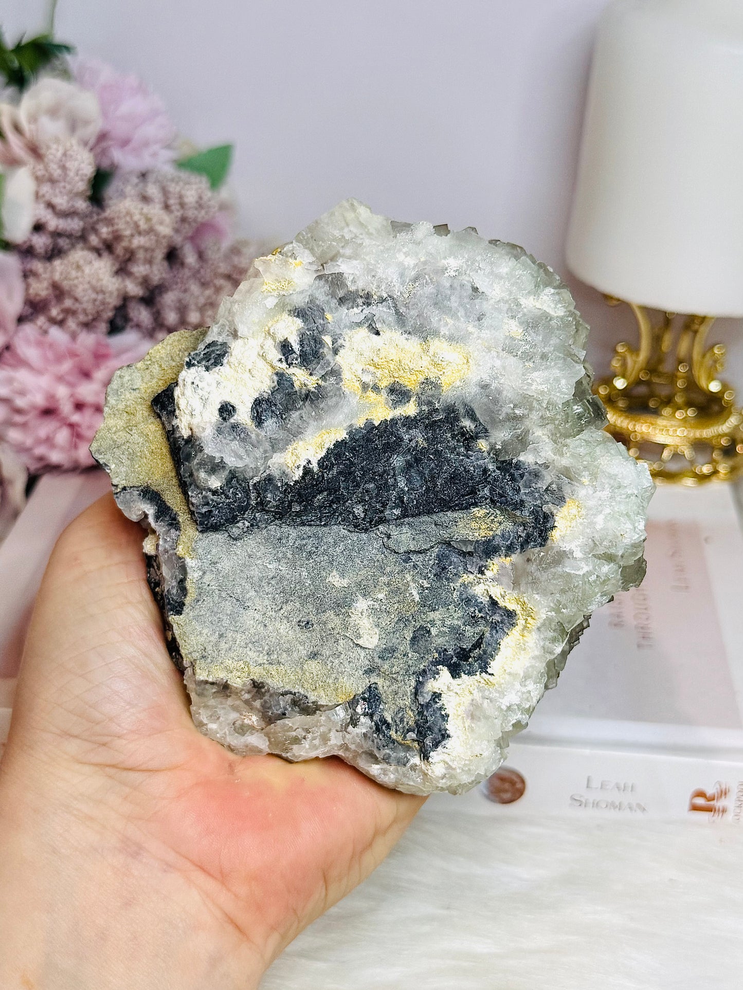 Large Natural Green Fluorite Specimen 722g