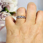 Adjustable Amethyst Ring In Gift Bag