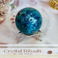 Absolutely Incredible High Grade Chrysocolla Sphere on Stand 6.5cm