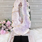 Statement Piece ~ Huge Pink Amethyst Druzy Portal Slab On Stand 36cm 2.45KG