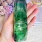 High Grade Incredible Stunning Rainbow Fluorite Tower Full of Clarity & Rainbows 15cm