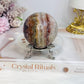 Crazy Lace Amethyst Sphere on Stand 308g