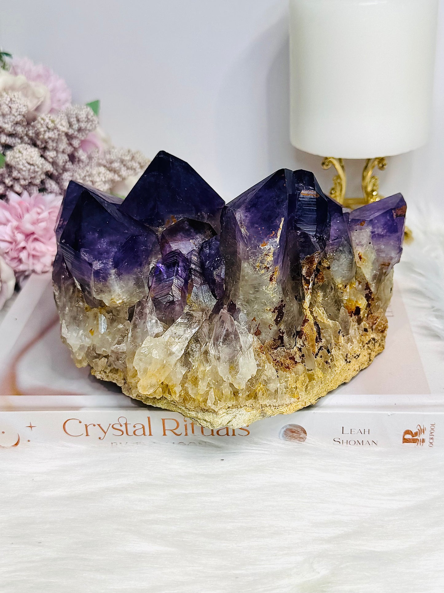 Large Natural Amethyst Cluster 1.5KG