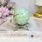Rare Large Inca Turquoise Sphere on Stand 236g