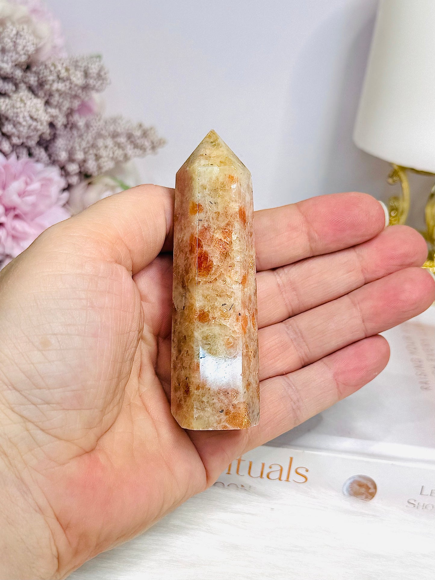 Sunstone | Aventurine Feldspar Tower 8.5cm