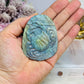 Labradorite Crab Carving 7cm (slab not polished)