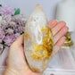 Large Flower Agate Druzy Freeform 14cm 522g