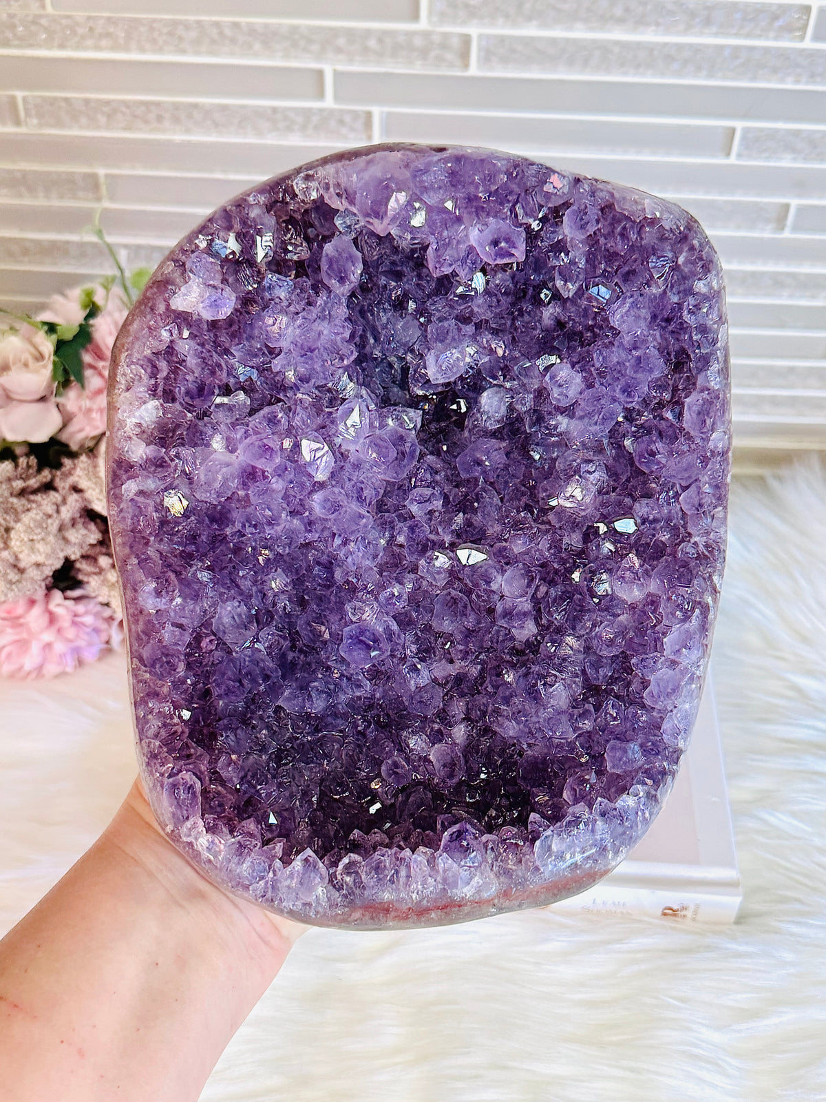 Statement Piece ~ Huge High Grade Amethyst Cluster From Brazil 2.9KG 25cm