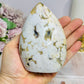 Druzy Ocean Jasper Teardrop | Flame 11.5cm 424g
