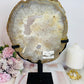 Natural Large Druzy Agate Portal On Stand 30cm 1.85KG