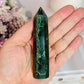 Beautiful 10cm  Emerald Jasper Tower