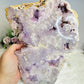 High Grade Pink Amethyst Large Druzy Slab 24.5cm 2.3KG