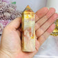 Crazy Lace Agate Chunky Tower 10cm