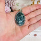 Beautiful Moss Agate Pendant In Gift Bag