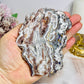 Mexican Lace Agate Slab on Stand 11cm