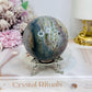 Ocean Jasper Sphere on Stand 443g