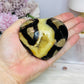 Chunky Septarian Druzy Heart 256g
