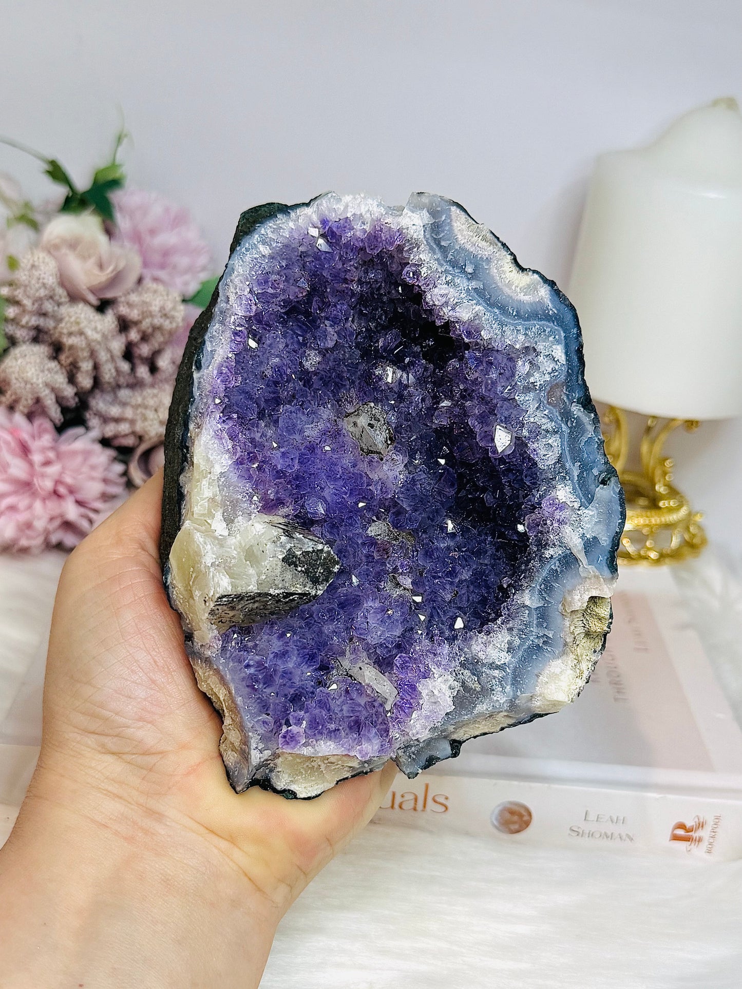 Large Amethyst Cluster 14.5cm 621g