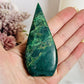 Beautiful 9cm Green Emerald Jasper Freeform | Flame