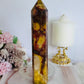 Natural Large Mookaite Jasper Tower | Generator with Hematite Inclusions 21cm