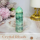 Green Calcite Tower 9cm