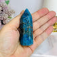Blue Apatite Tower 7.5cm