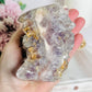 Large 542gram Natural Druzy Pink Amethyst Freeform