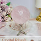 Rose Quartz Sphere on Stand 287g