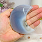 Agate Carved Moon 8cm