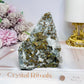 Chalcopyrite On Quartz Specimen 10cm 284g