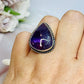 Amethyst Silver Ring Size 7 In Gift Bag