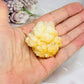 Natural Orange Flower Calcite Specimen 5cm
