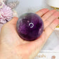 High Grade Fluorite Sphere On Stand 272g