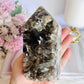 Smokey Quartz Cluster Tower 14cm 781grams From Brazil