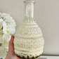 White Glass Lantern 15.5cm x 10.5cm