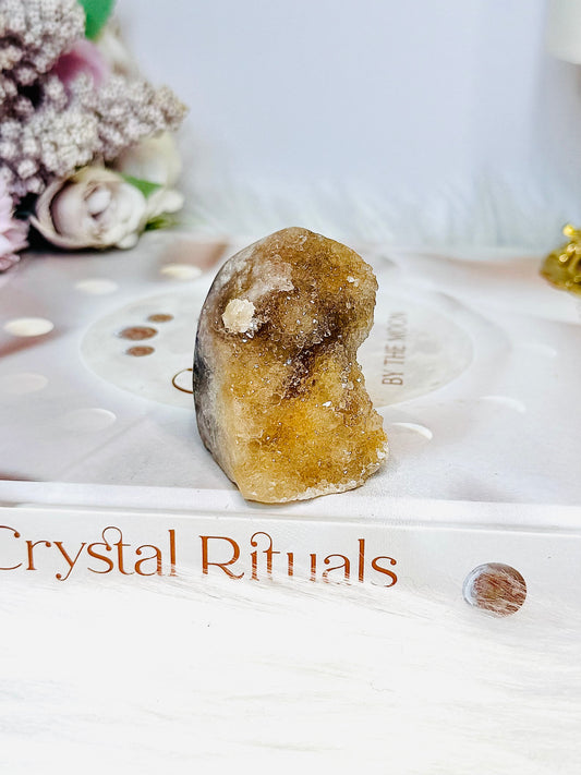 Pink Amethyst Druzy Freeform 5cm